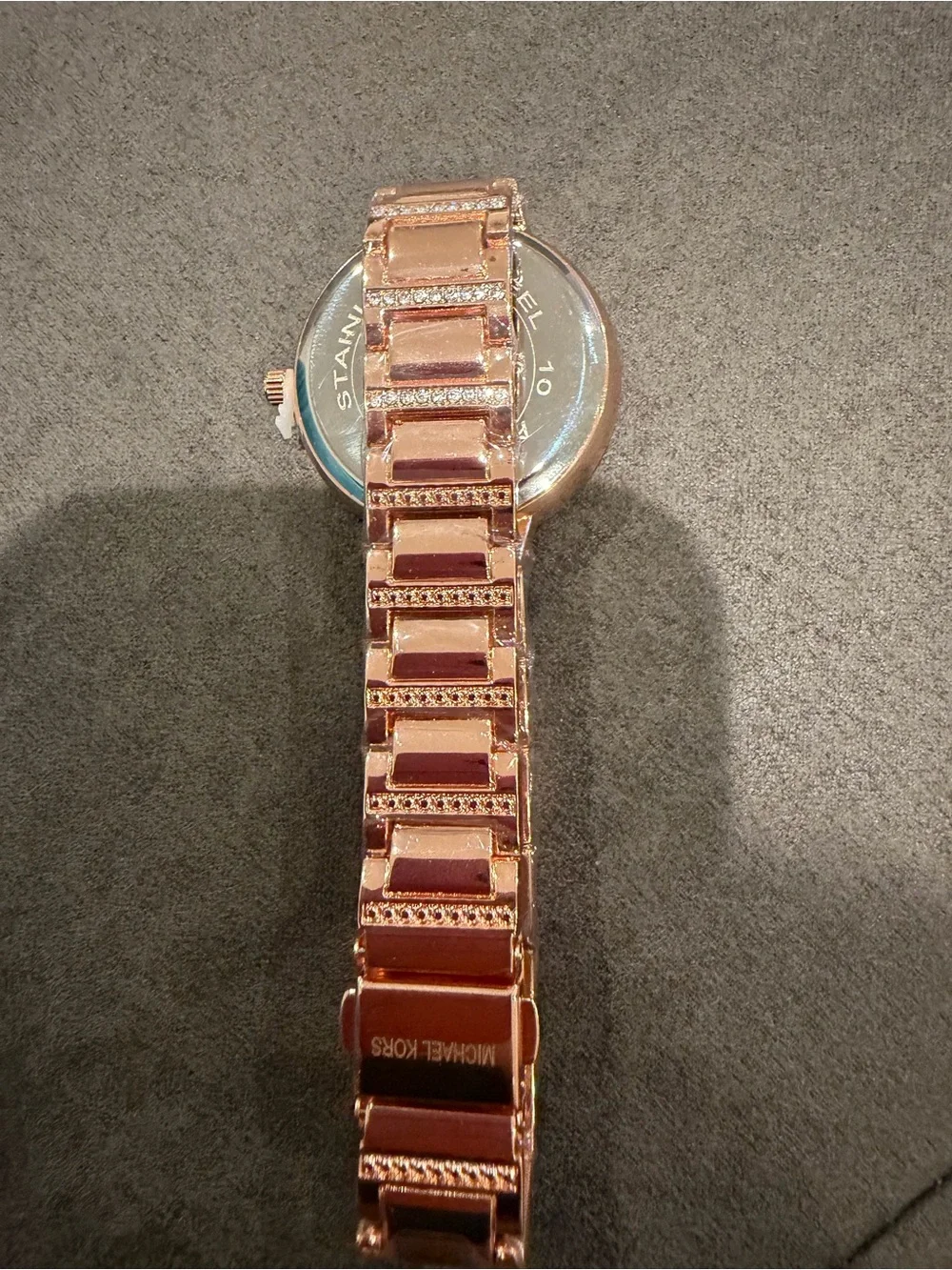 Michael Kors Rose Gold Crystal Bracelet Watch